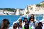 pizzomunno escursioni grotte marine barca Desiree a Vieste nel Gargano in Puglia Italy