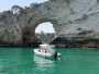 escursione Architiello di San Felice in gommone con Skipper e conducente NCC Francesco Trimigno Vieste in Gargano Puglia